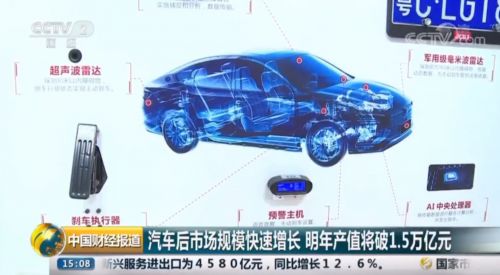 央视视角 从骏驰主动智能刹车看1.5万亿汽车后市场 汽车 网